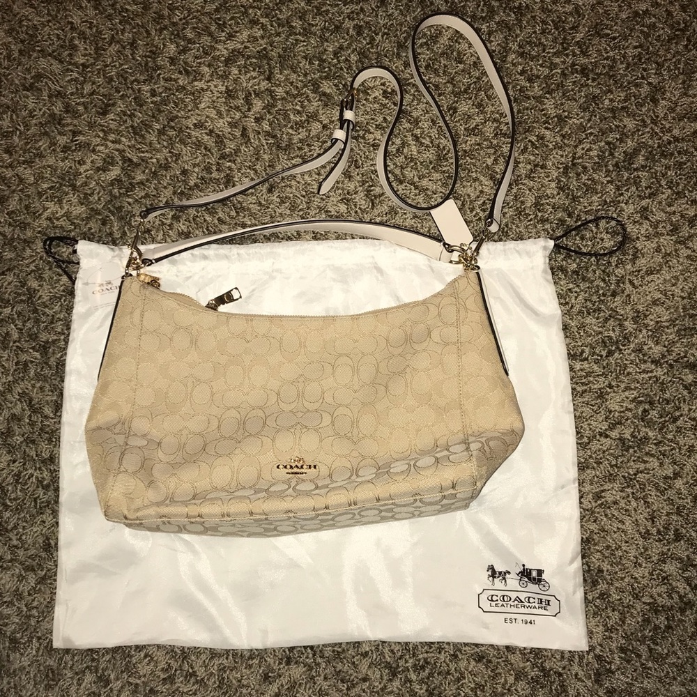 Authentic Coach Purse w/ duster